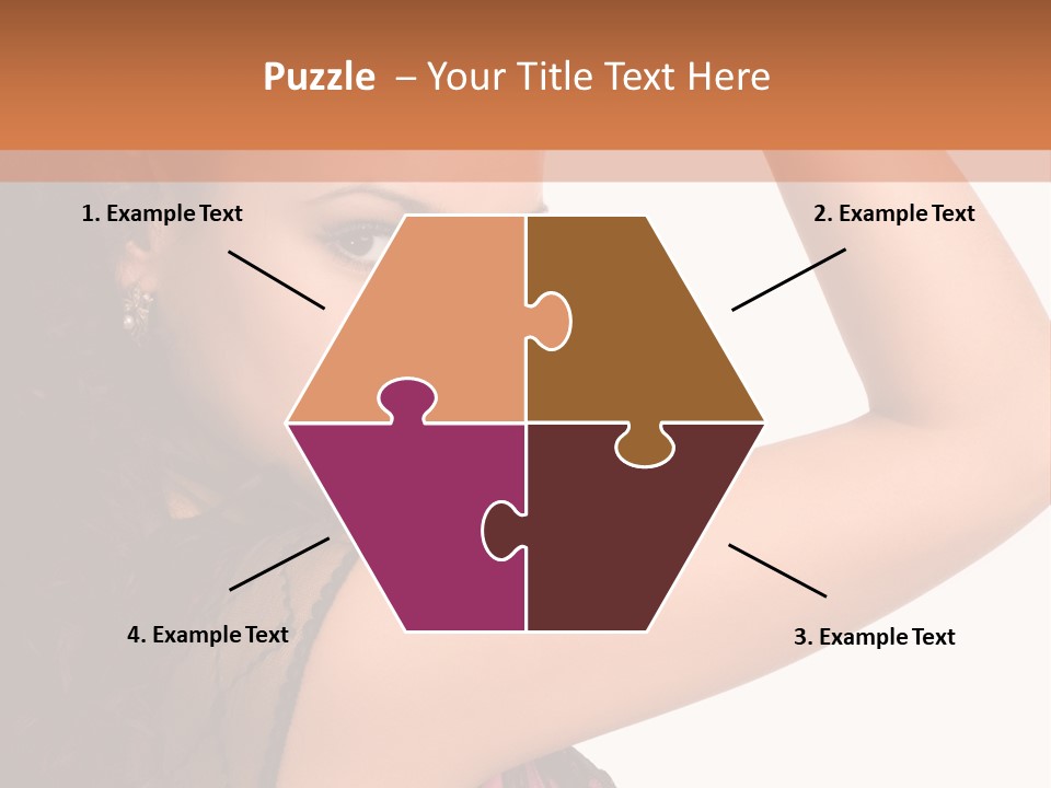 Make Up Pretty Person PowerPoint Template