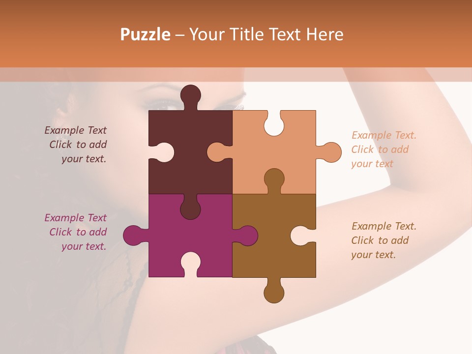 Make Up Pretty Person PowerPoint Template