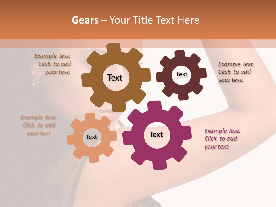 Make Up Pretty Person PowerPoint Template