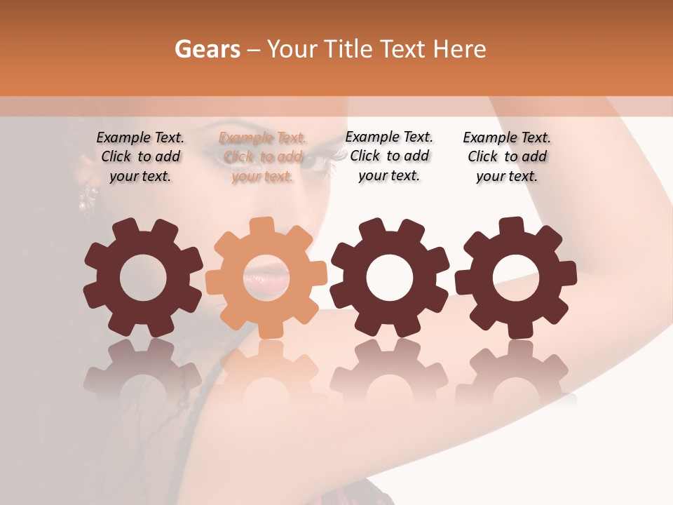 Make Up Pretty Person PowerPoint Template