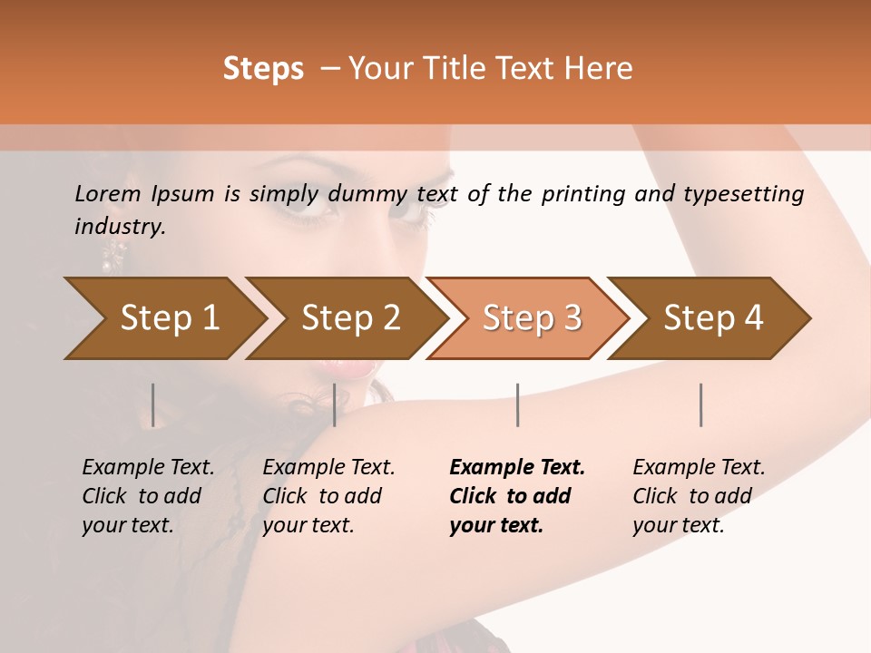 Make Up Pretty Person PowerPoint Template