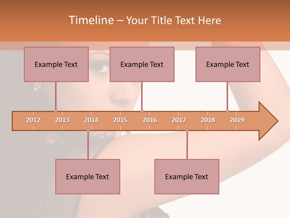 Make Up Pretty Person PowerPoint Template