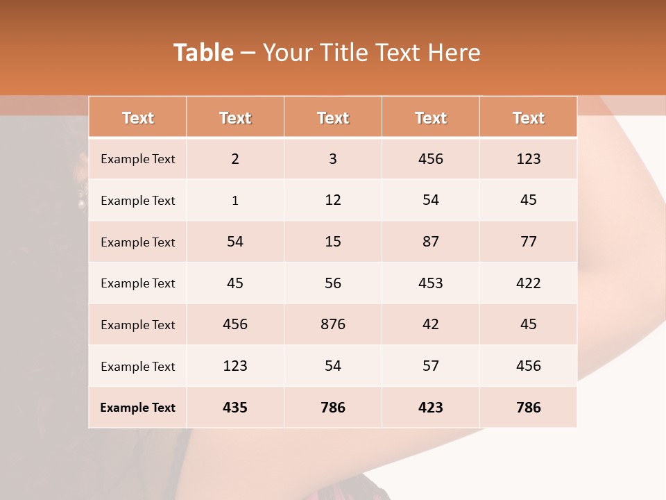 Make Up Pretty Person PowerPoint Template