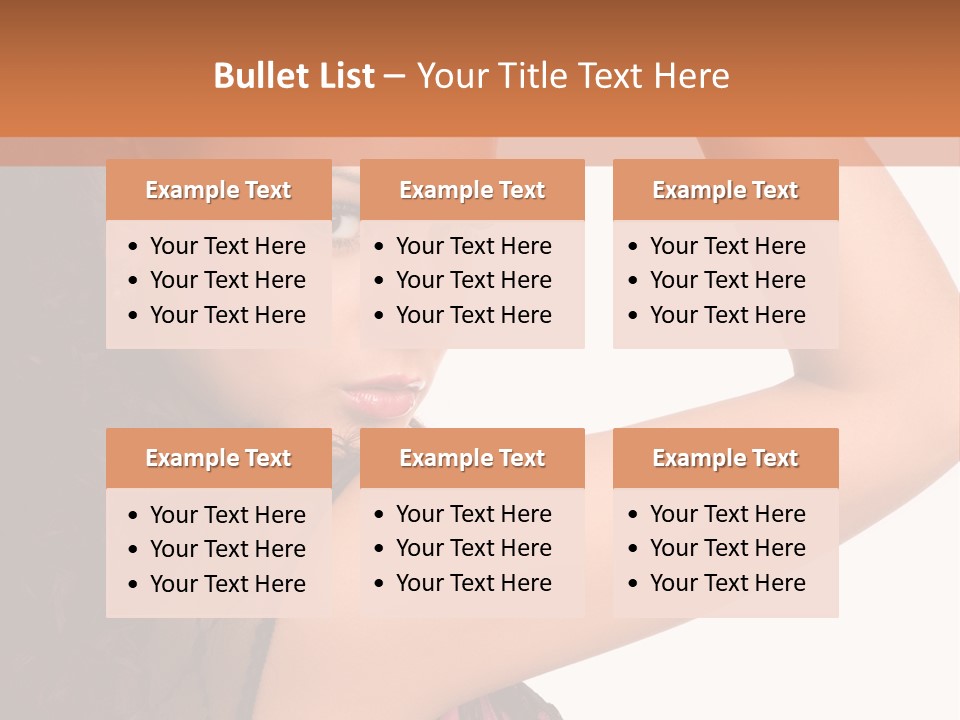 Make Up Pretty Person PowerPoint Template