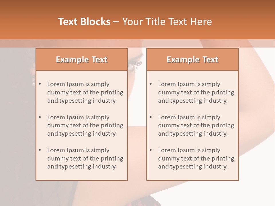 Make Up Pretty Person PowerPoint Template