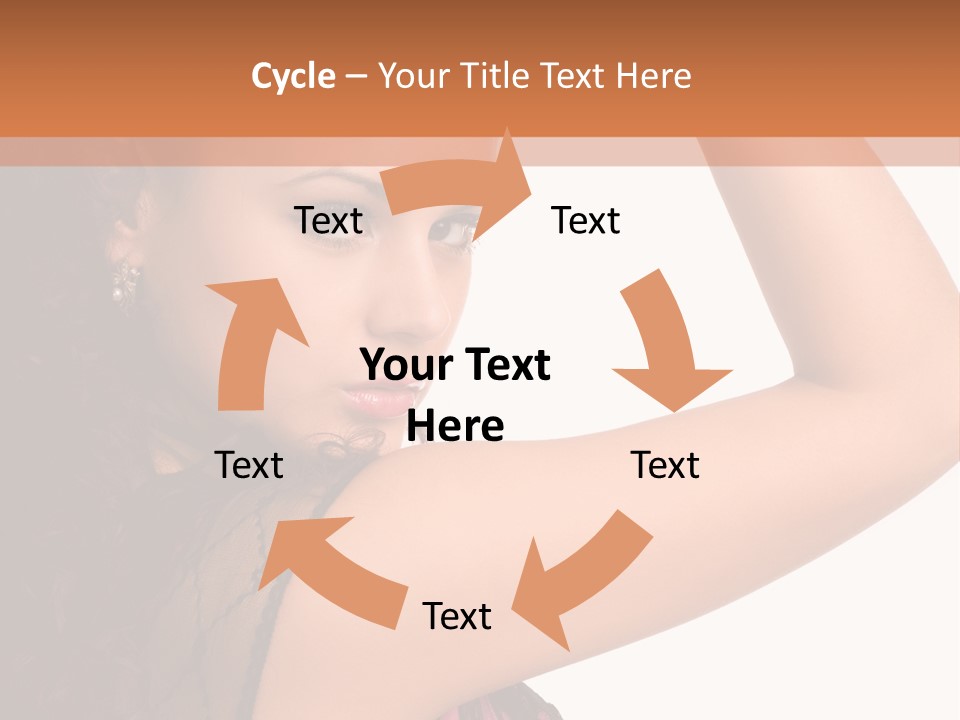 Make Up Pretty Person PowerPoint Template