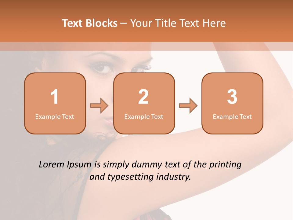 Make Up Pretty Person PowerPoint Template