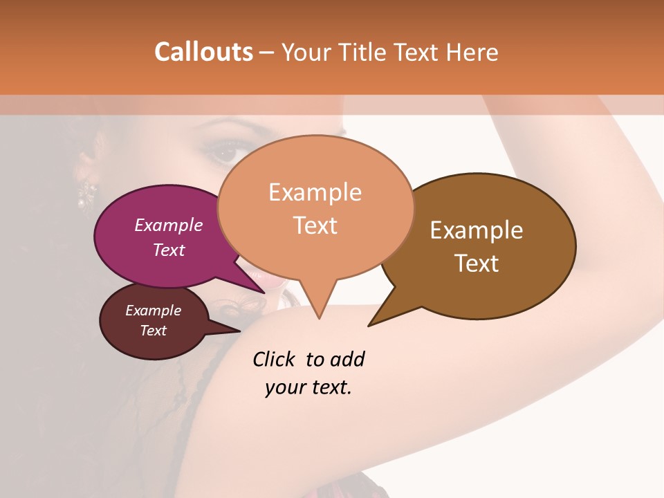 Make Up Pretty Person PowerPoint Template