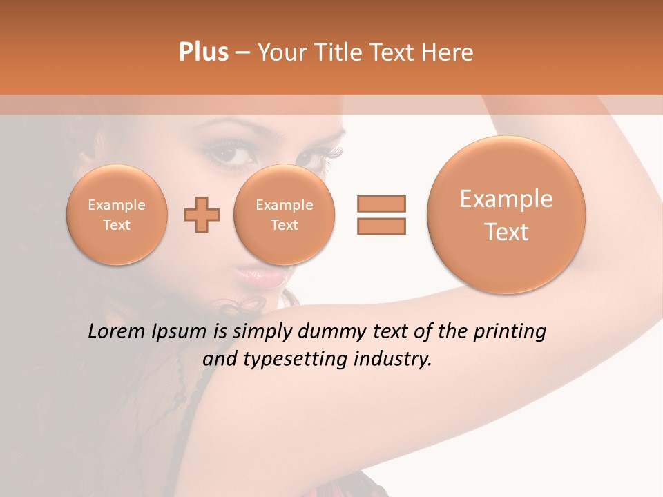 Make Up Pretty Person PowerPoint Template