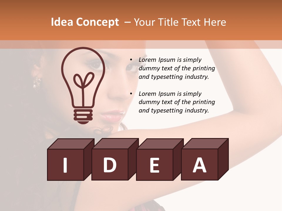 Make Up Pretty Person PowerPoint Template