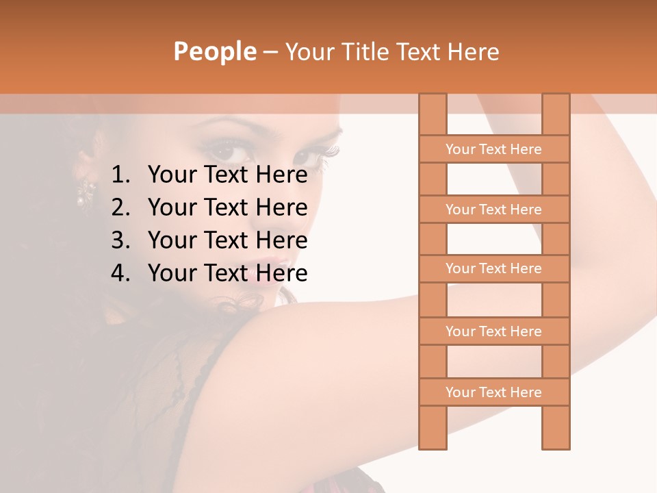 Make Up Pretty Person PowerPoint Template