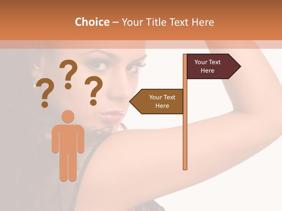 Make Up Pretty Person PowerPoint Template