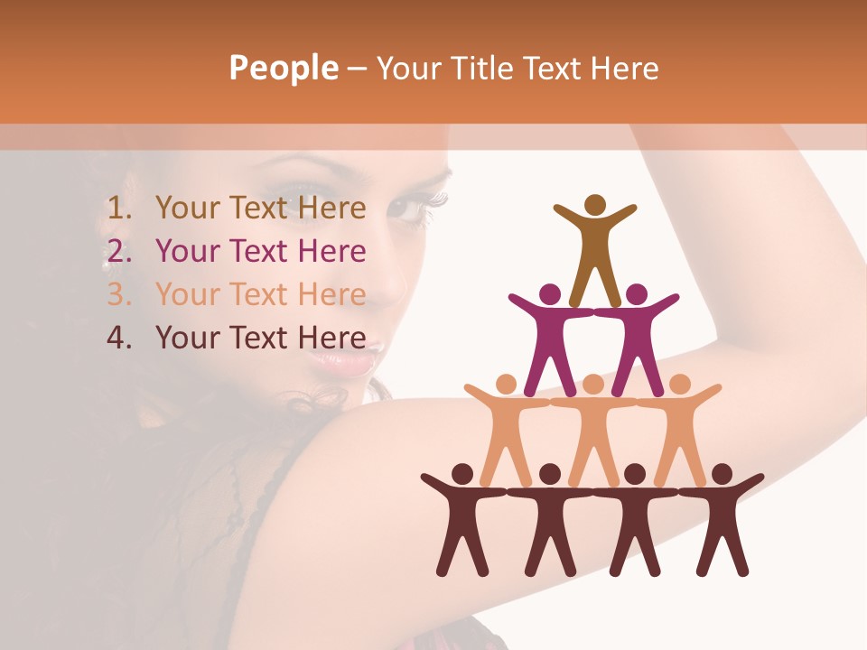 Make Up Pretty Person PowerPoint Template