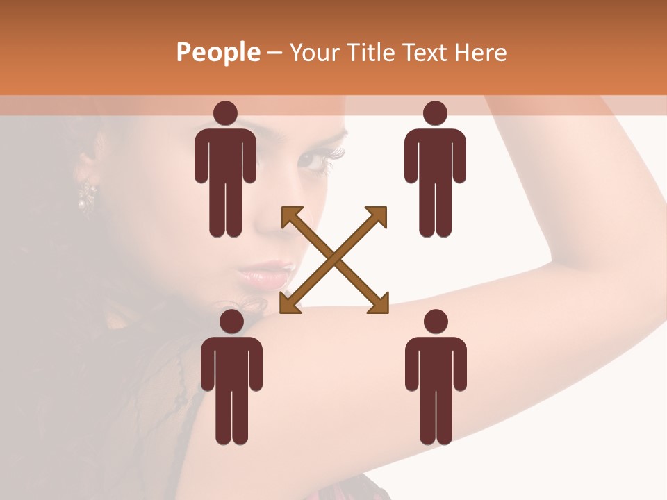 Make Up Pretty Person PowerPoint Template