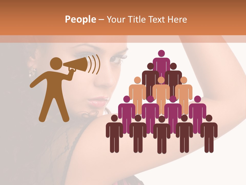 Make Up Pretty Person PowerPoint Template
