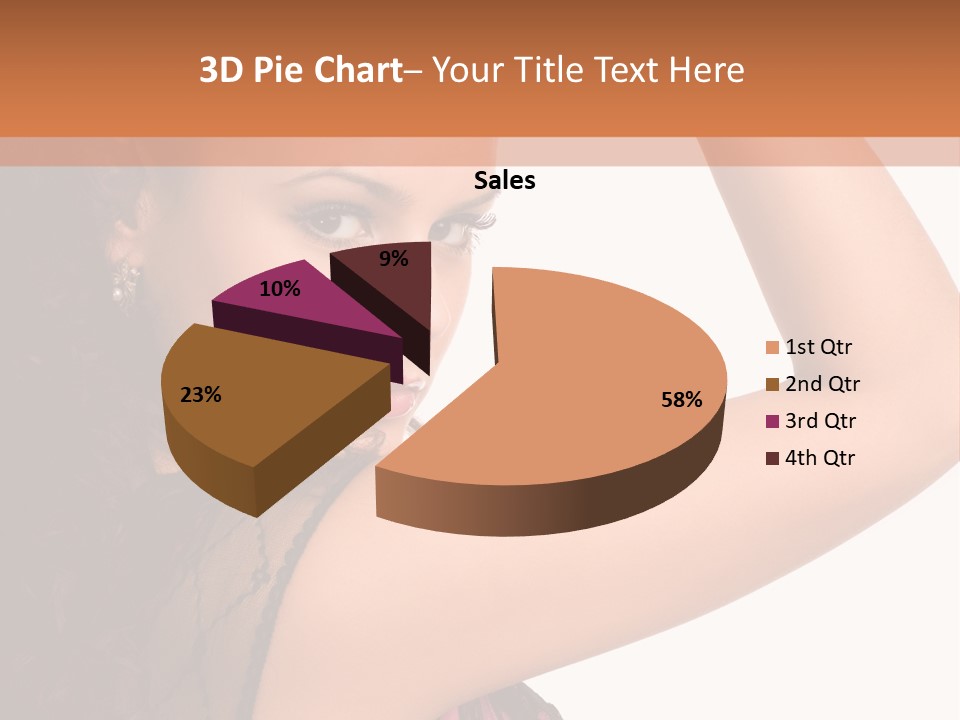 Make Up Pretty Person PowerPoint Template