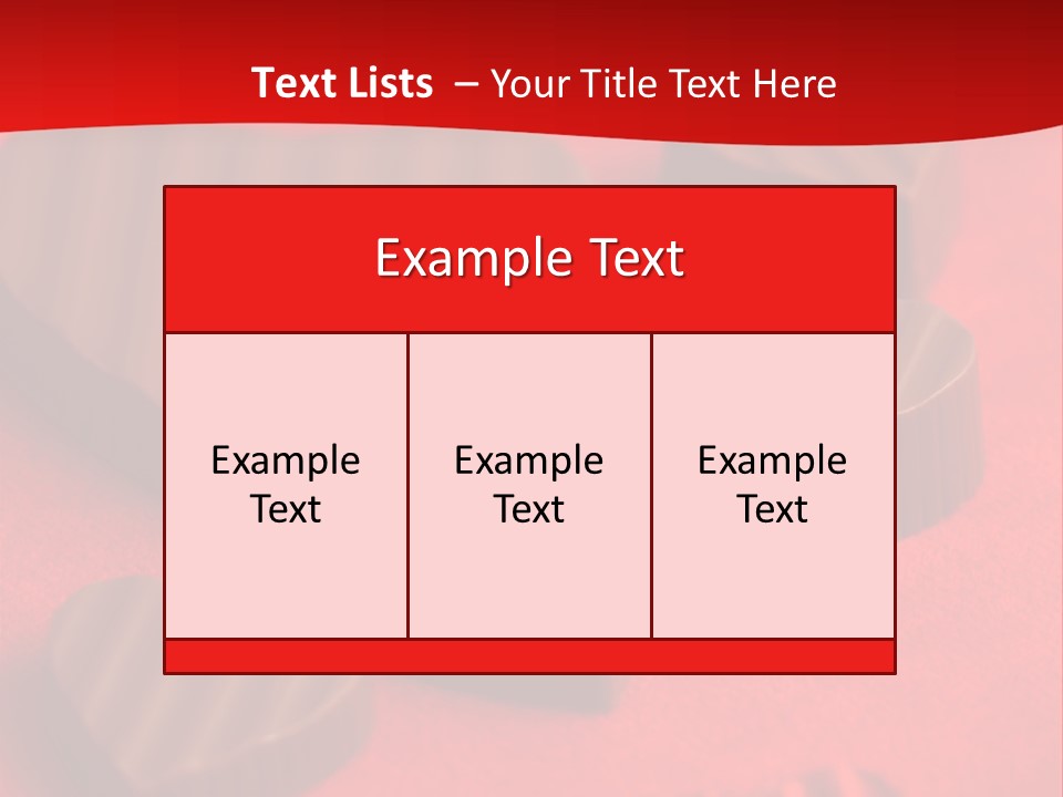 Sweet Romantic Taste PowerPoint Template