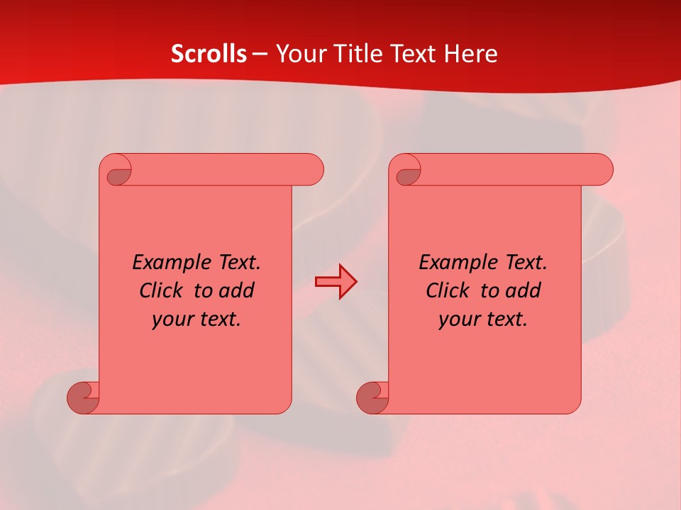 Sweet Romantic Taste PowerPoint Template