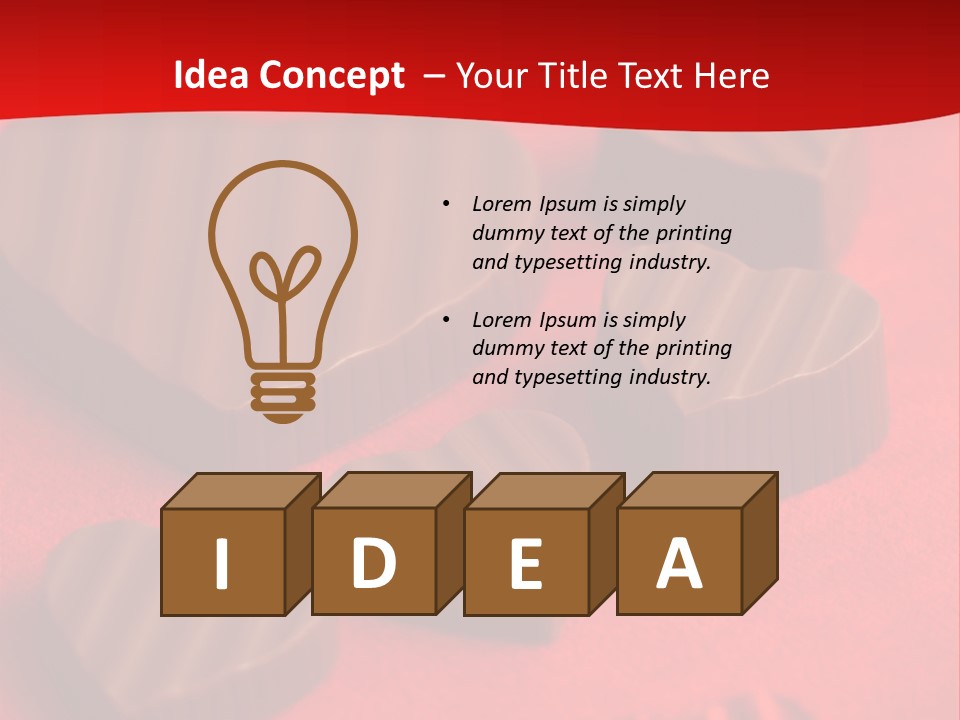 Sweet Romantic Taste PowerPoint Template