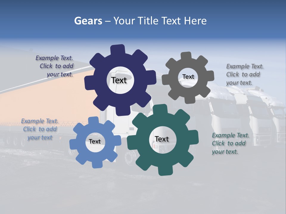 Object Driver Yellow PowerPoint Template