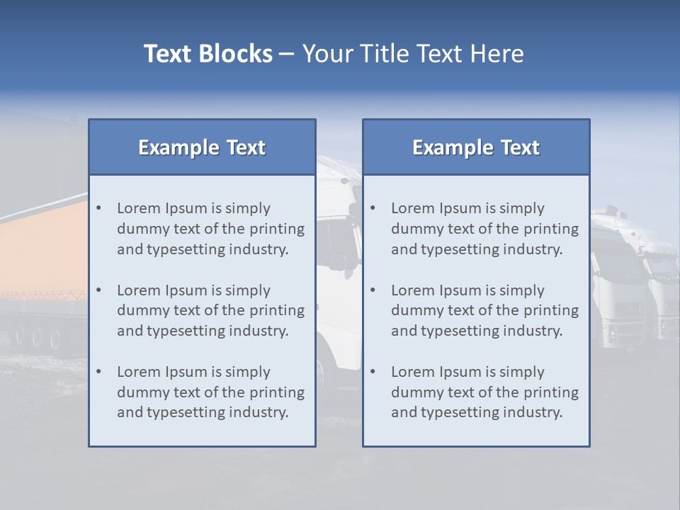 Object Driver Yellow PowerPoint Template