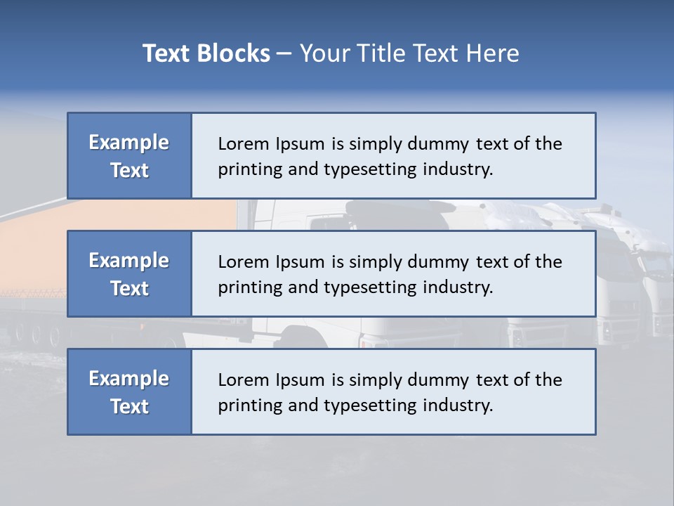 Object Driver Yellow PowerPoint Template