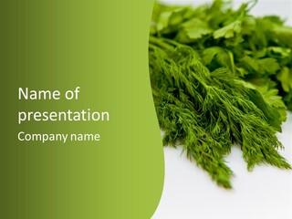 Background Leaf Scape PowerPoint Template