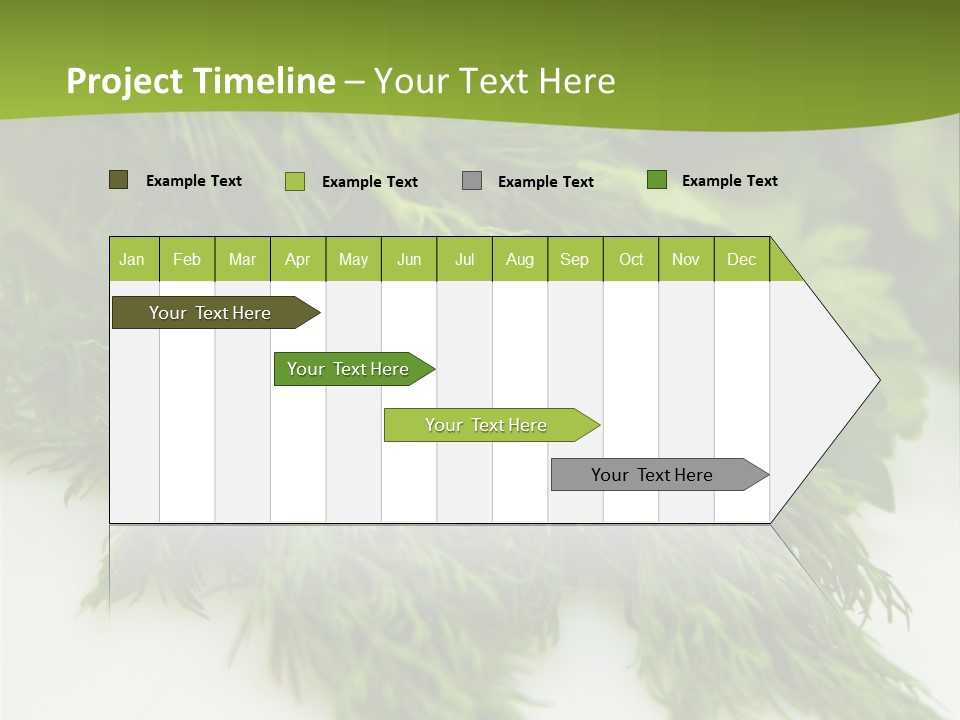 Background Leaf Scape PowerPoint Template