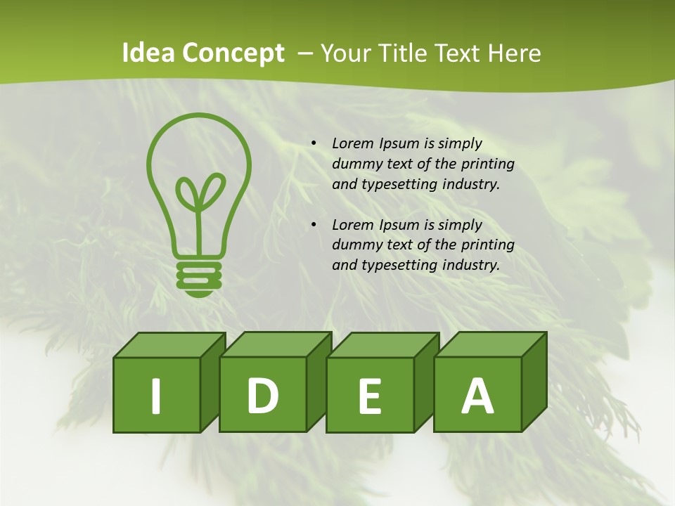 Background Leaf Scape PowerPoint Template