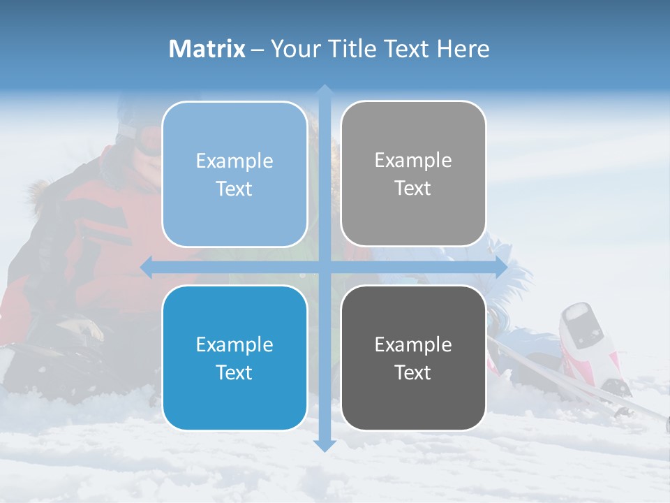 Caucasian Clothing Leaning PowerPoint Template