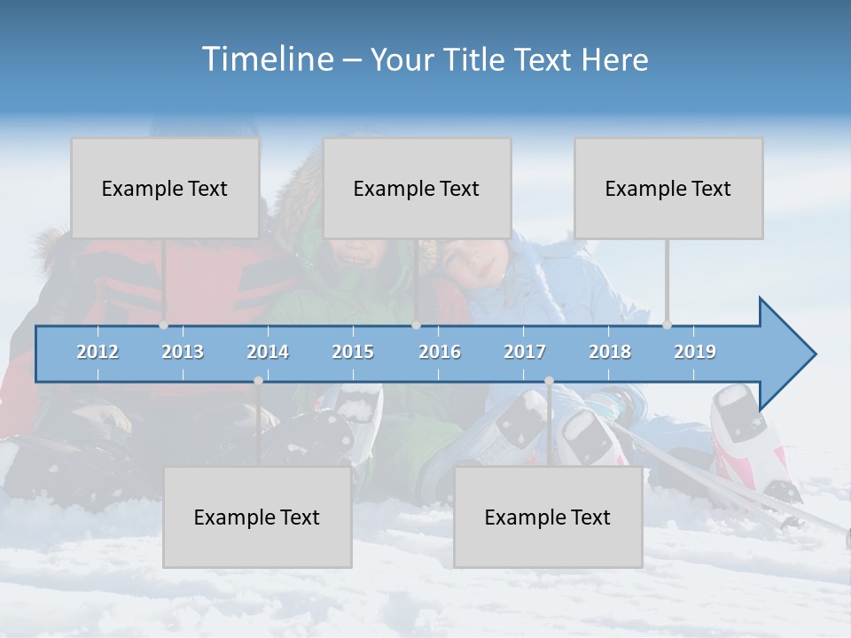 Caucasian Clothing Leaning PowerPoint Template