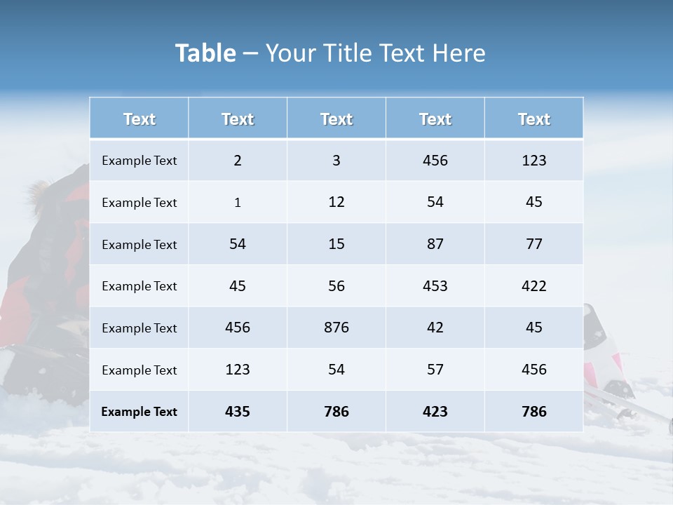 Caucasian Clothing Leaning PowerPoint Template
