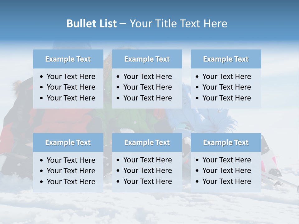 Caucasian Clothing Leaning PowerPoint Template