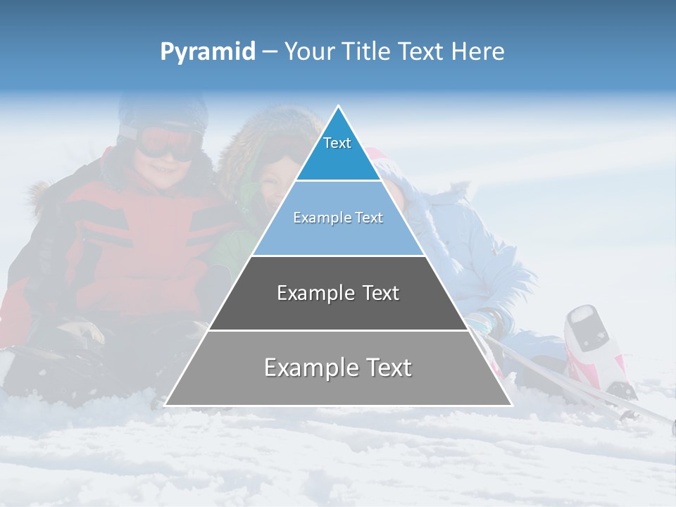 Caucasian Clothing Leaning PowerPoint Template