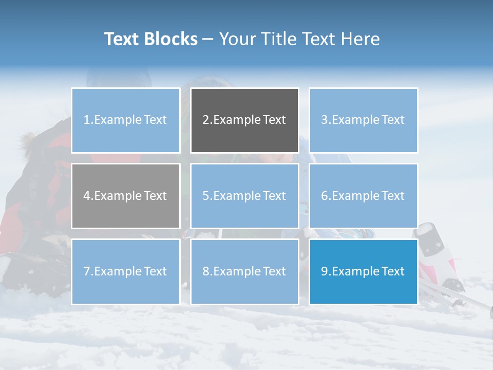 Caucasian Clothing Leaning PowerPoint Template