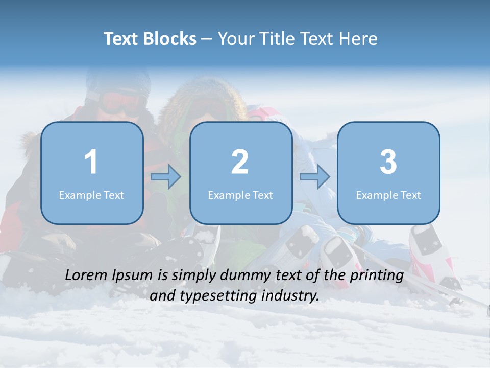 Caucasian Clothing Leaning PowerPoint Template