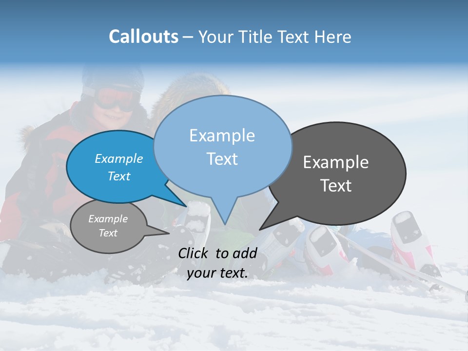 Caucasian Clothing Leaning PowerPoint Template