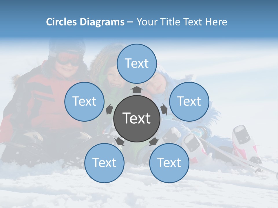 Caucasian Clothing Leaning PowerPoint Template