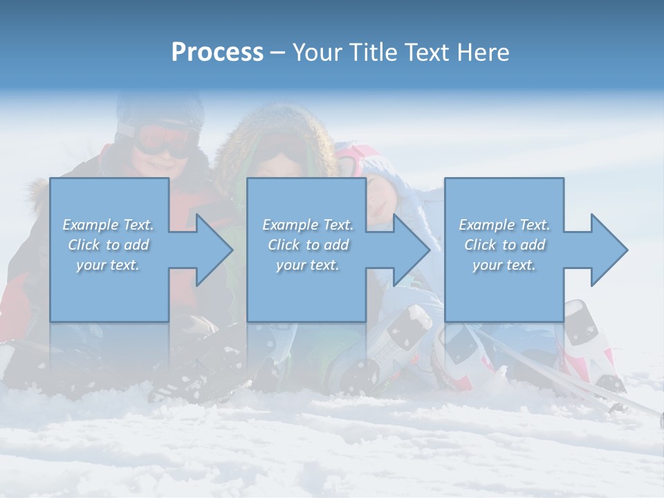 Caucasian Clothing Leaning PowerPoint Template