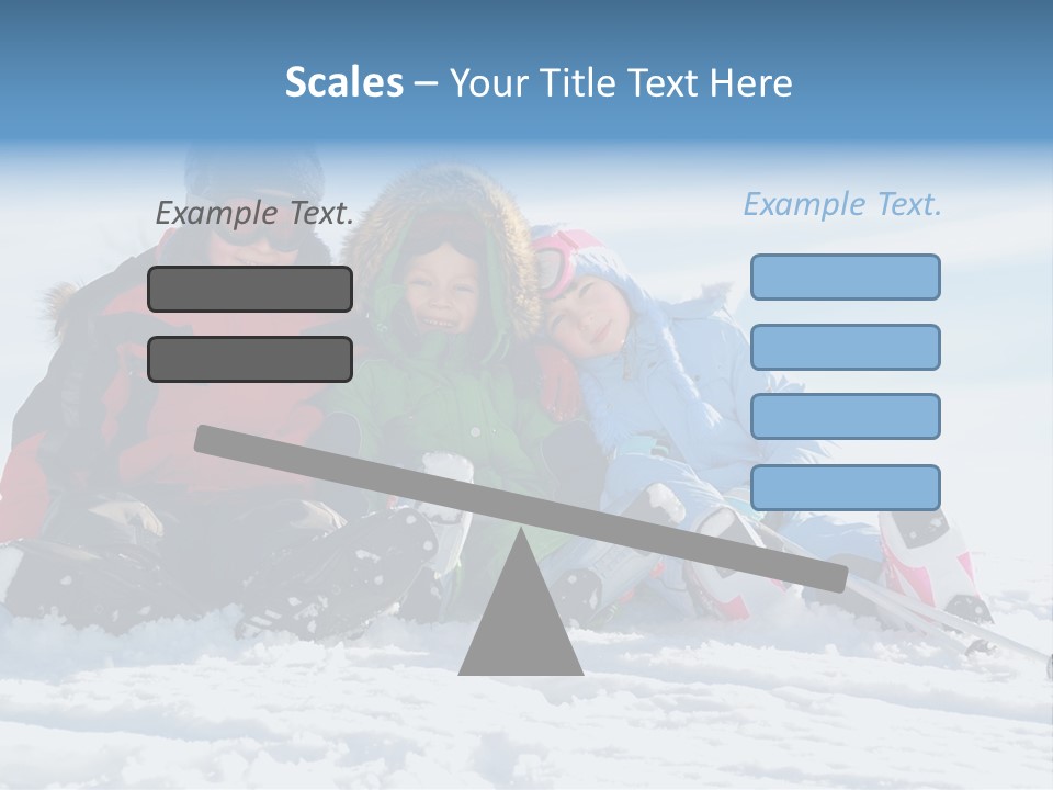 Caucasian Clothing Leaning PowerPoint Template