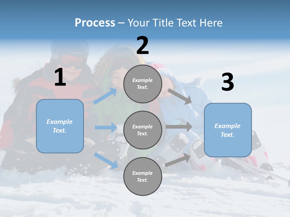 Caucasian Clothing Leaning PowerPoint Template