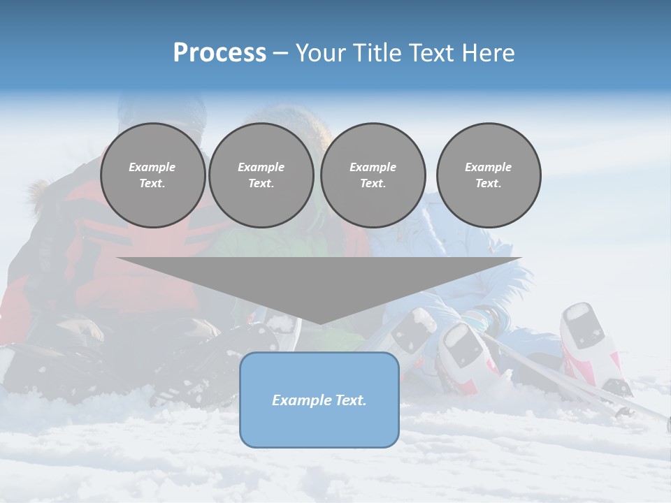Caucasian Clothing Leaning PowerPoint Template