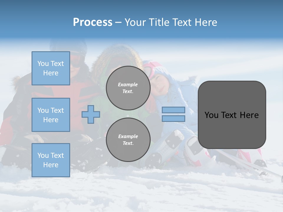 Caucasian Clothing Leaning PowerPoint Template