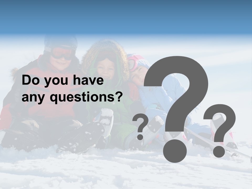 Caucasian Clothing Leaning PowerPoint Template