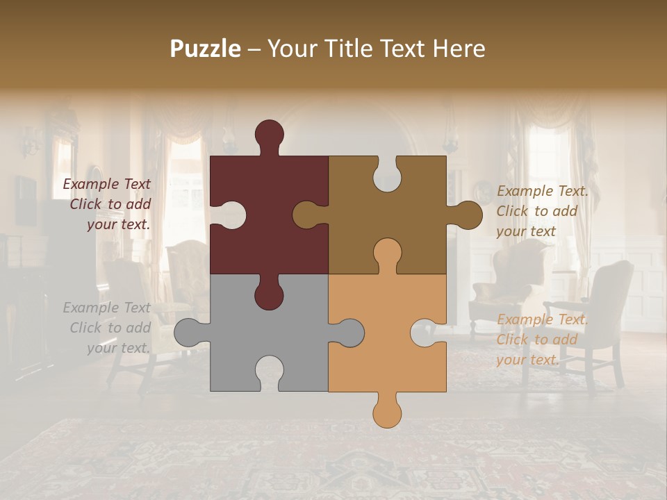 Room Domestic History PowerPoint Template