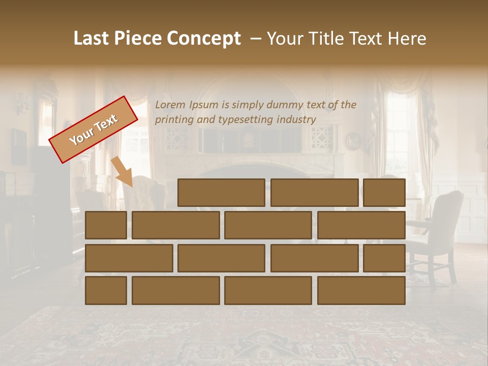 Room Domestic History PowerPoint Template