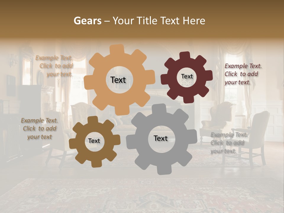 Room Domestic History PowerPoint Template