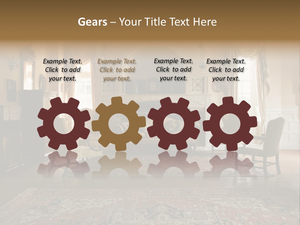 Room Domestic History PowerPoint Template