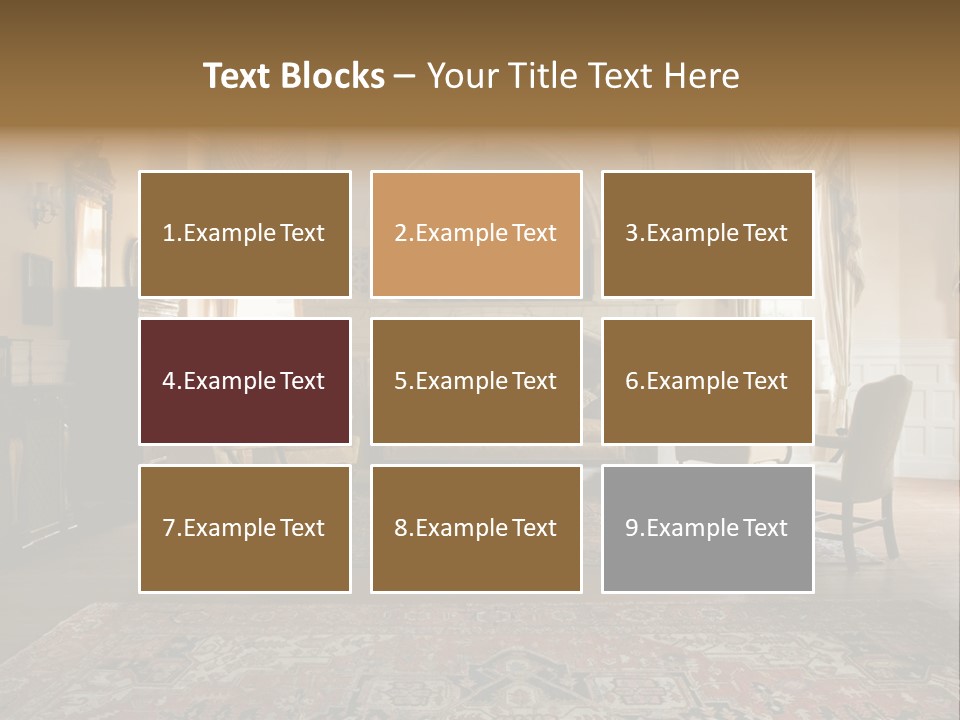 Room Domestic History PowerPoint Template