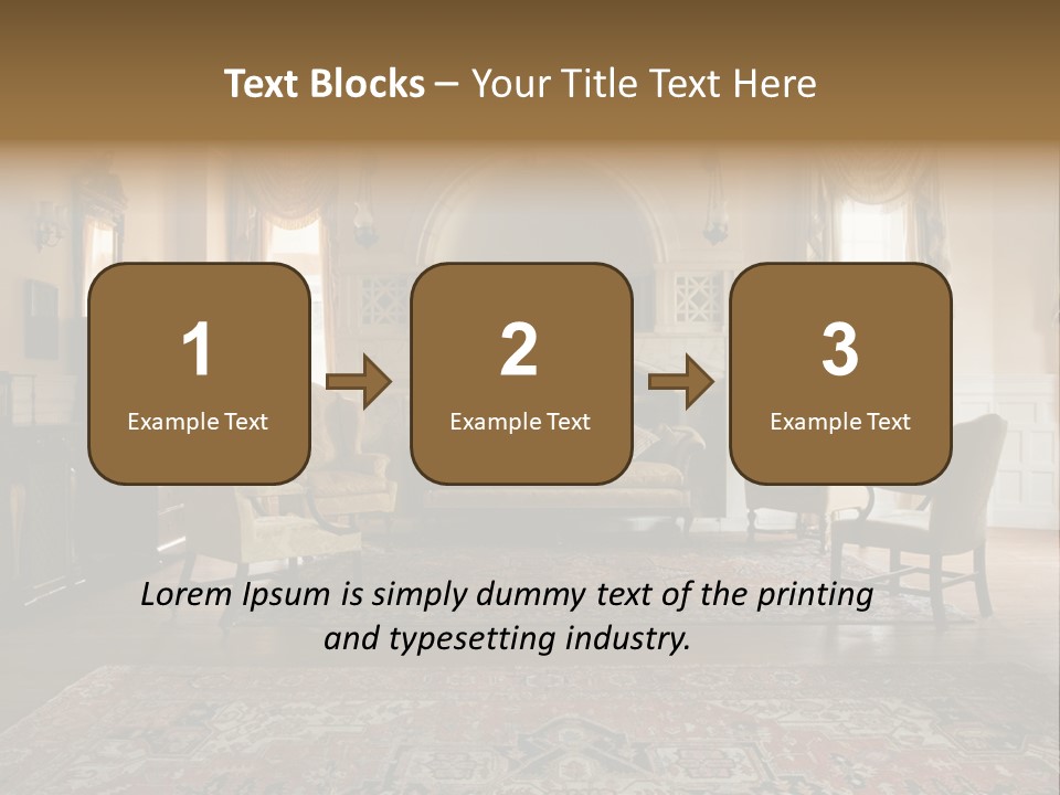 Room Domestic History PowerPoint Template